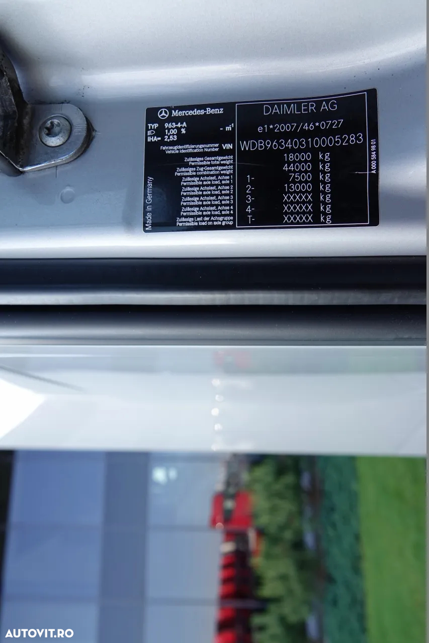 Mercedes-Benz ACTROS 1848 / FULL AIRMATIC / FLEETBOARD / CONTRACT POST-SERVICE - 36