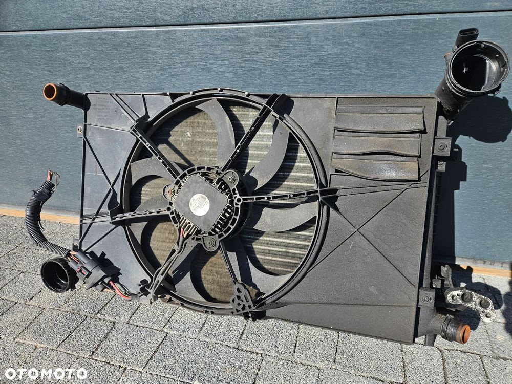 VW Audi Seat Skoda Wentylator Chłodnicy 1.9TDI 1K0121203AG 1K0959455EF - 3