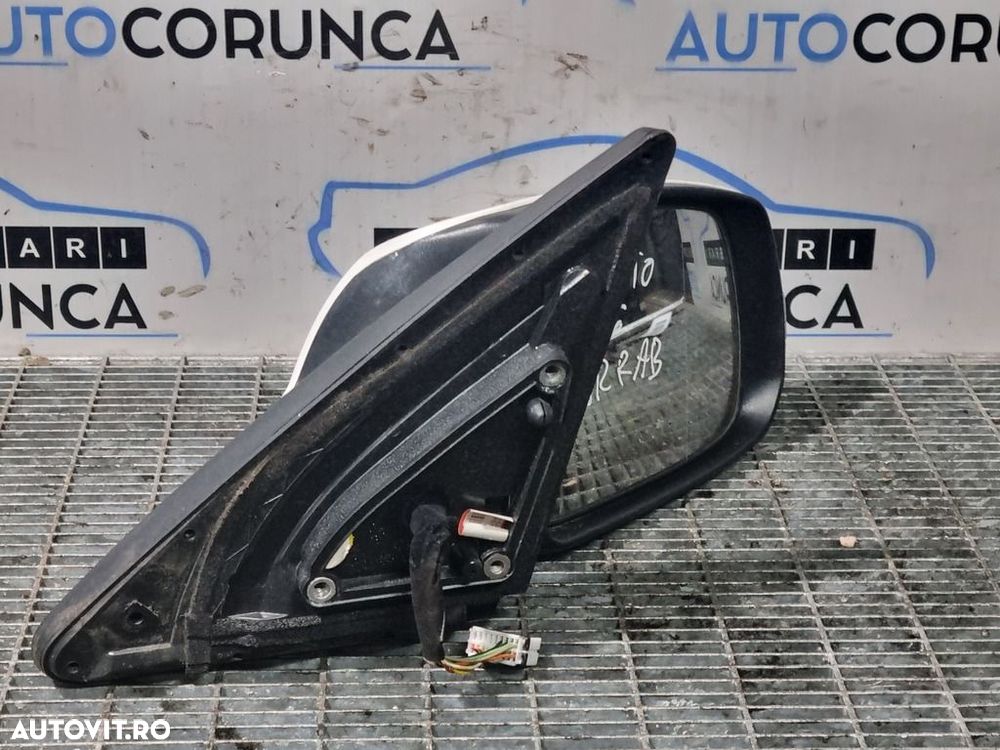 Oglinda dreapta Kia Sorento II Facelift 2012 - 2014 4 Usi ALB (1176) Rabatabile - 3
