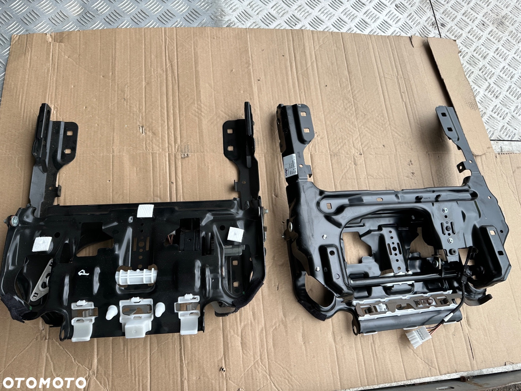 MERCEDES s 222 fotel S63 AMG kanapa tył siedzisko oparcie  czarna skóra grzana wentylowana wózek sanki fotela - 16