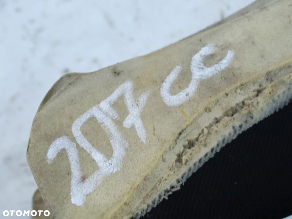 KANAPA TYŁ TYLNA OPARCIE SIEDZISKO PEUGEOT 207 CC F-VAT - 6