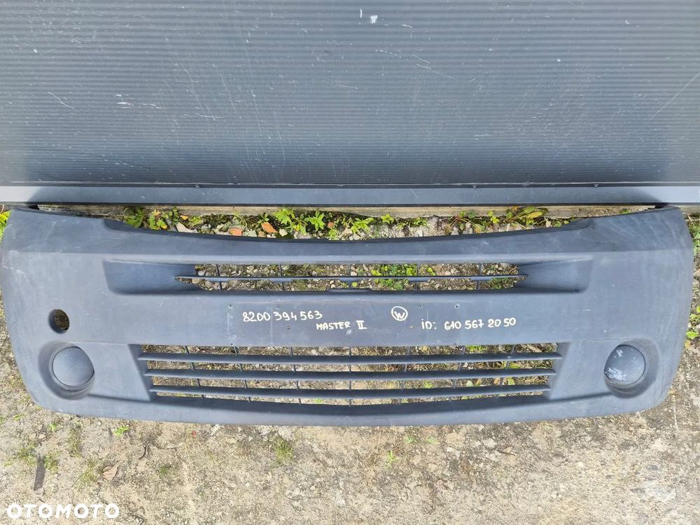 ATRAPA GRILLA, INTERCOOLER, ZDERZAK PRZÓD, BŁOTNIK PRAWY PRZÓD RENAULT MASTER II LIFT 2007r - 30