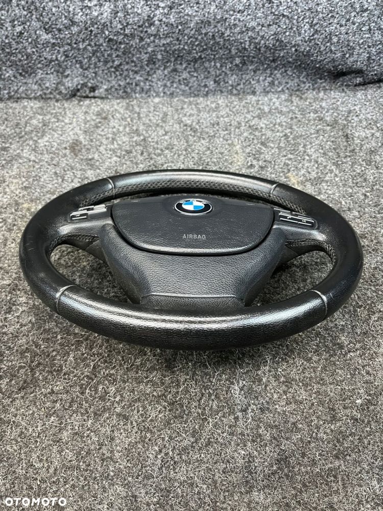 bmw f01 kierownica poduszka air bag multifunkcja skóra - 5