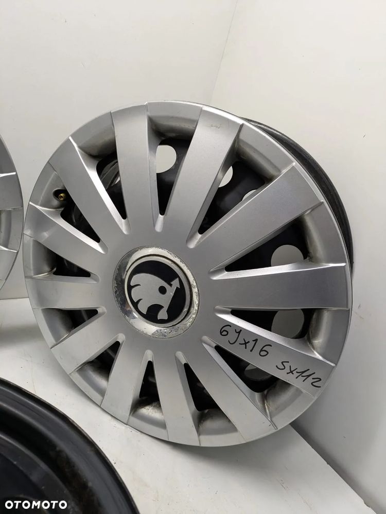 Felgi stalowe R16 5x112 ET:48 Skoda - 3