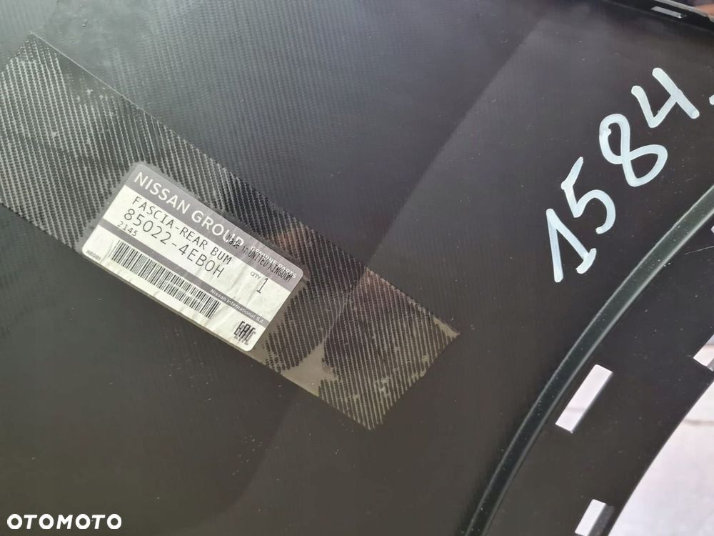 Nissan Qashqai 2 II J11 zderzak tył tylny PDC - 7