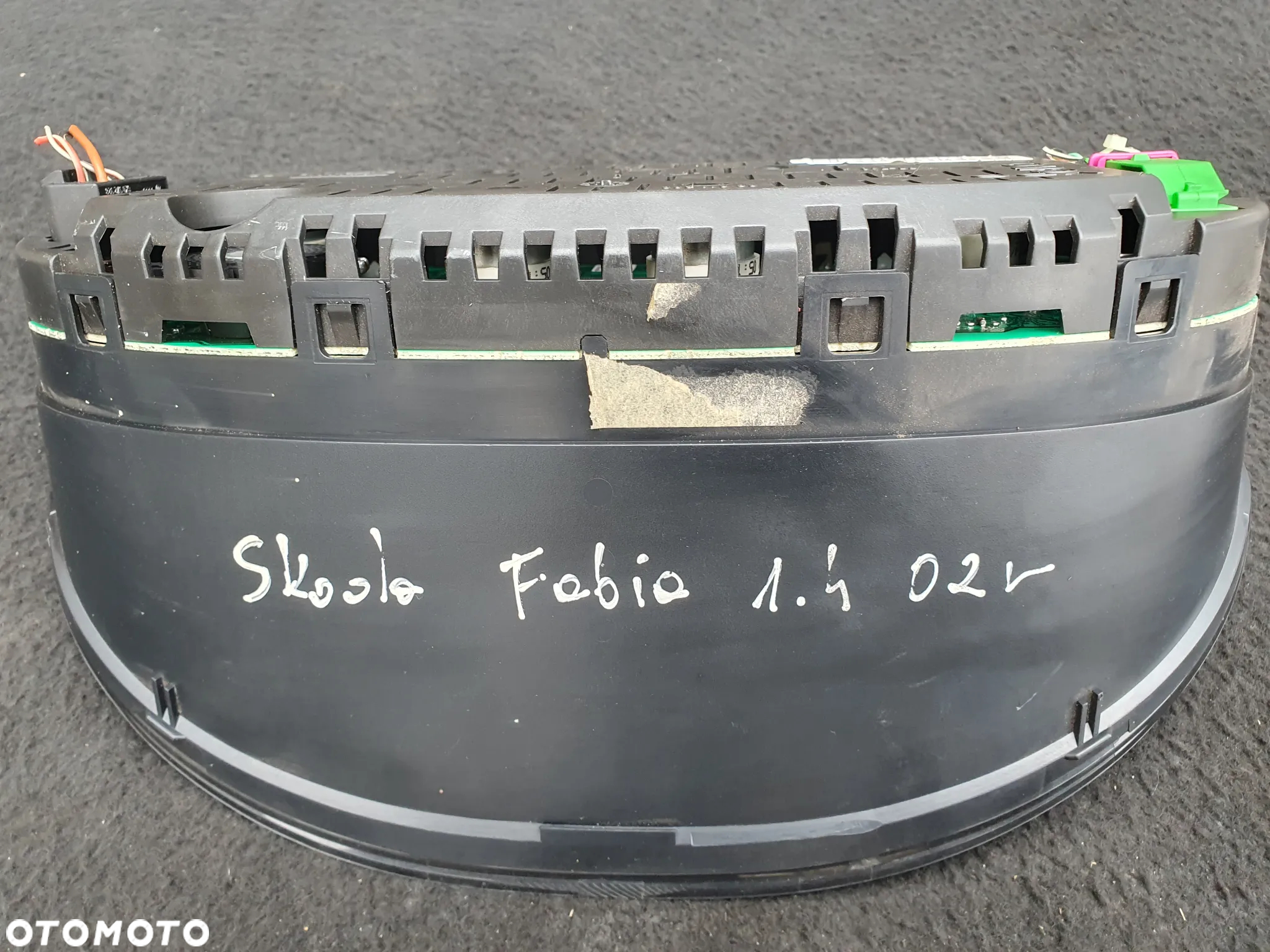 SKODA FABIA I 1.4MPI LICZNIK ZEGARY PRĘDKOŚCIOMIERZ 6Y1919880C POSIADAM 3SZT - 9
