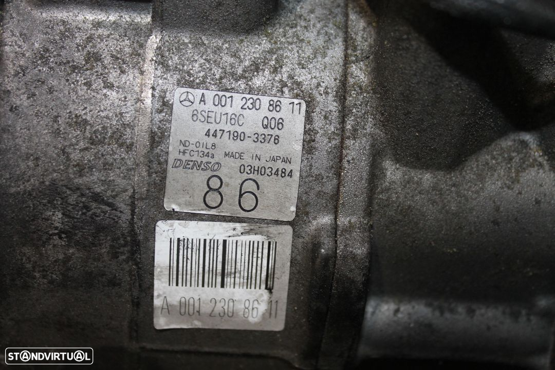COMPRESSOR AC MERCEDES CLS - 4