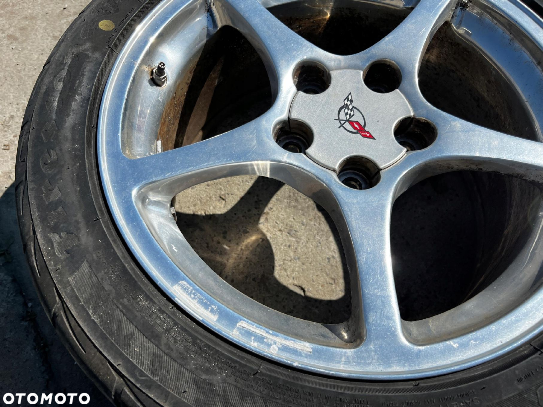 KOŁA FELGI OPONY LETNIE CHEVROLET CORVETTE C5 97-04 245/45 R17 275/40 R18 - 5