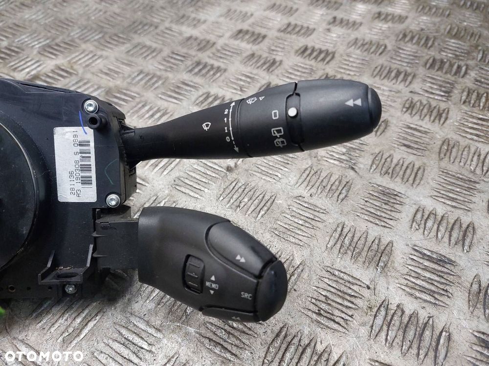 MANETKA PRZEŁĄCZNIK ZESPOLONY PEUGEOT 207 I LIFT 96630724XT - 3