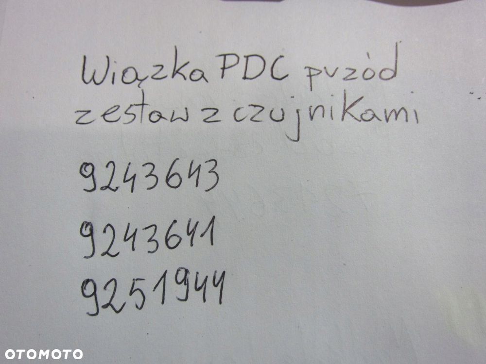 BMW X3 F25 WIĄZKA PDC PRZEDNIA PRZÓD Z CZUJNIKAMI PARKOWANIA 61129243643 - 15