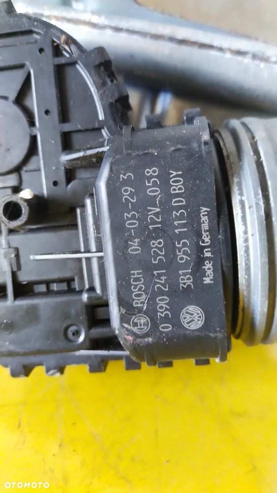 PASSAT B5 MECHANIZM WYCIERACZEK PRZÓD 3B1955113D - 2