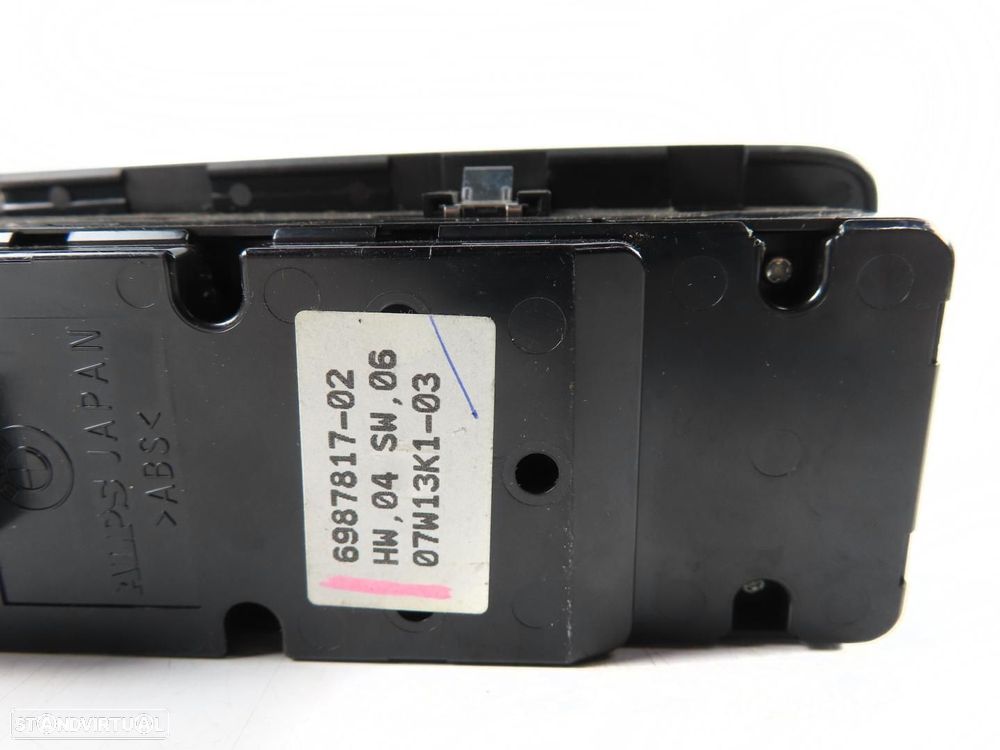 Interruptor / Botão vidros Porta Esquerdo/Frente Usado / Original BMW 1 Converti... - 4