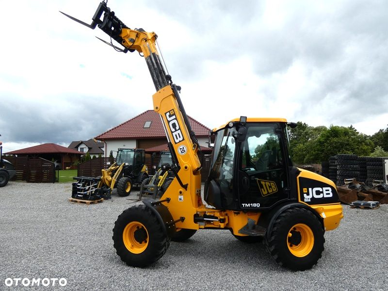 JCB TM180 Z Niemiec / Ładowarka łamana z teleskopem / Piękny Stan / - 40