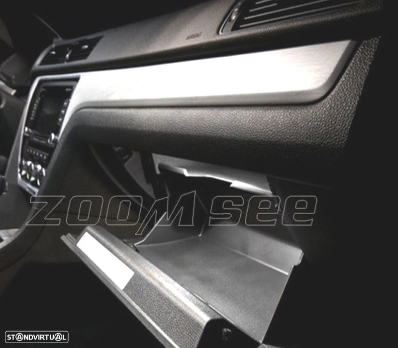 KIT COMPLETO 14 LAMPADAS LED INTERIOR PARA VOLKSWAGEN VW PASSAT B7 SEDAN 12-15 - 3