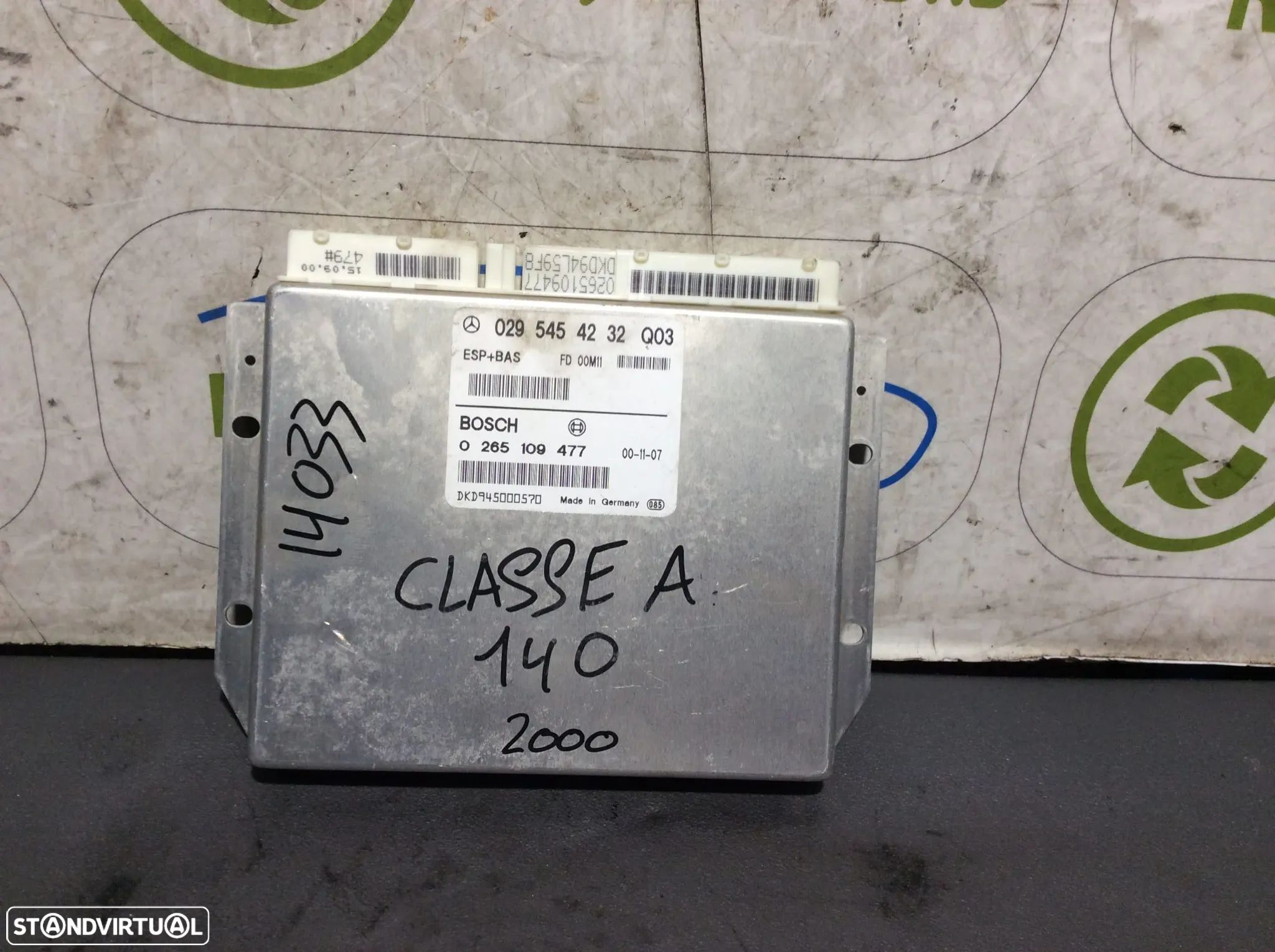 Centralina do ESP e ABS Mercedes A140 2000 - 1