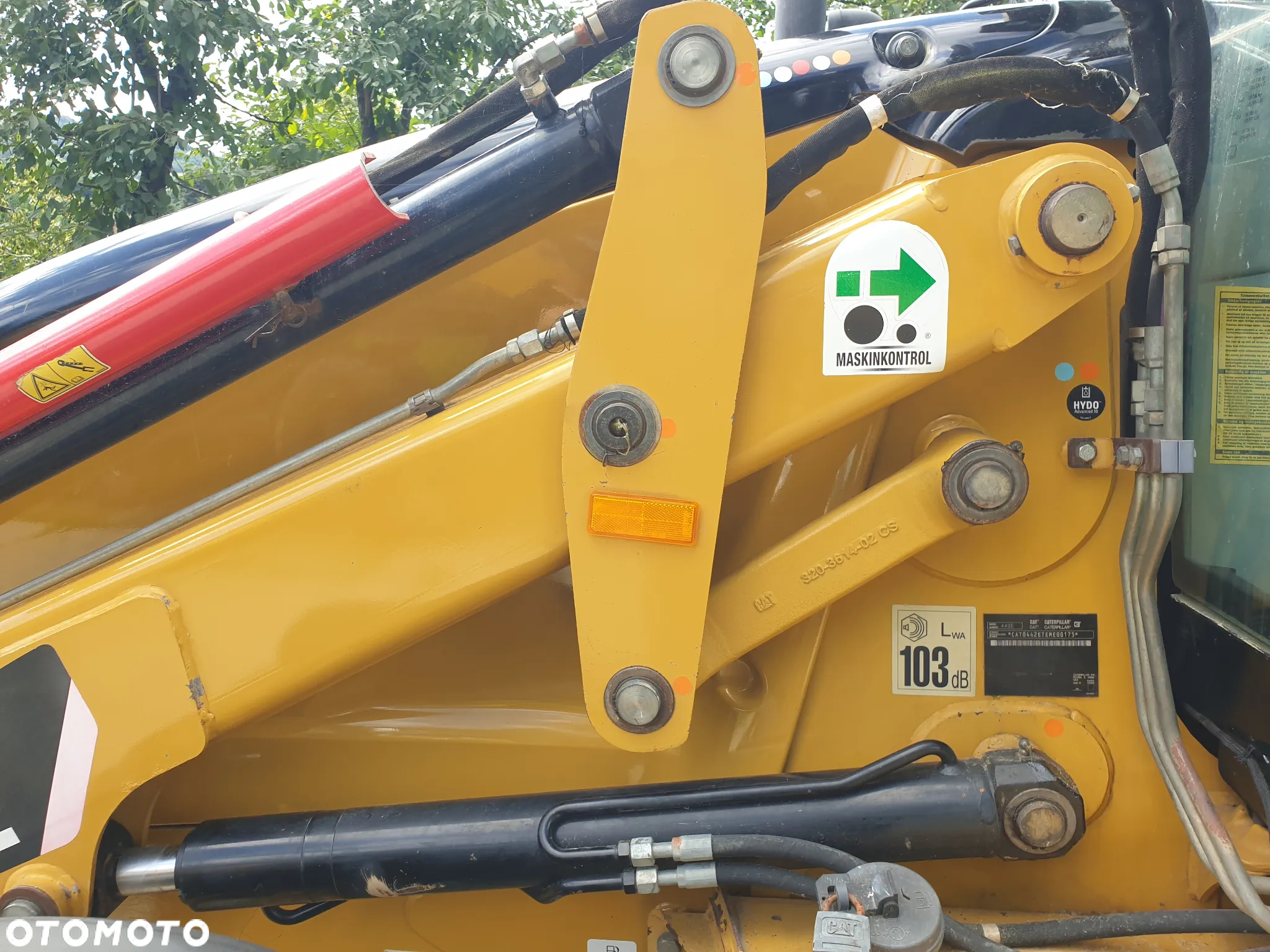 Caterpillar 432 CAT 442 PRZEBIEG 4000h Najbogatsza wersja - 13
