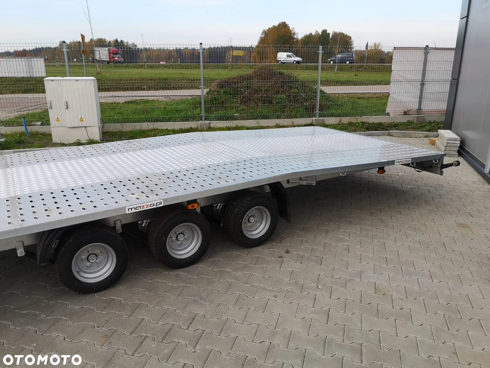 Boro Laweta 600x210cm DMC 3500 kg IDEALNA POD BUSY koło zapasowe, wciągarka i AMORTYZATORY - 6