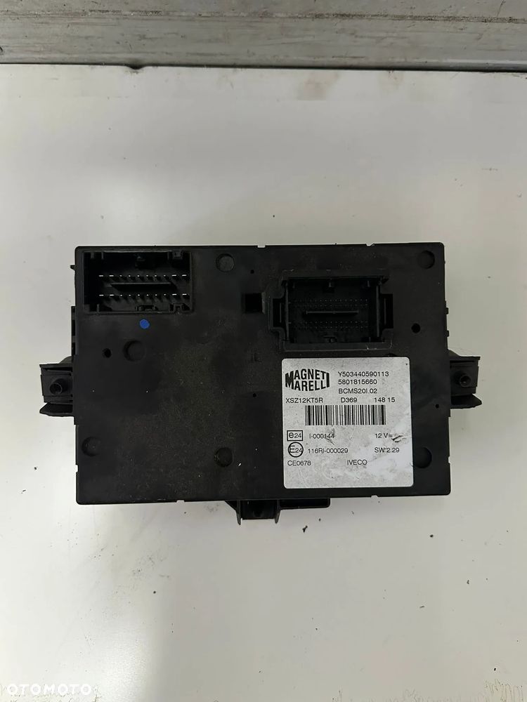 BODY KOMPUTER IVECO DAILY 2014- MODUŁ BSI 5801815660 - 3