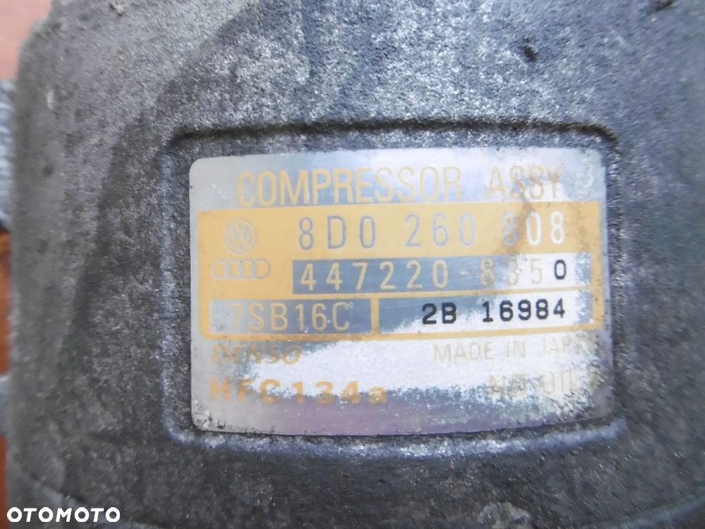 KOMPRESOR SPRĘŻARKA KLIMATYZACJI VW PASSAT B5 1.9 TDI 8D0260808 - 3