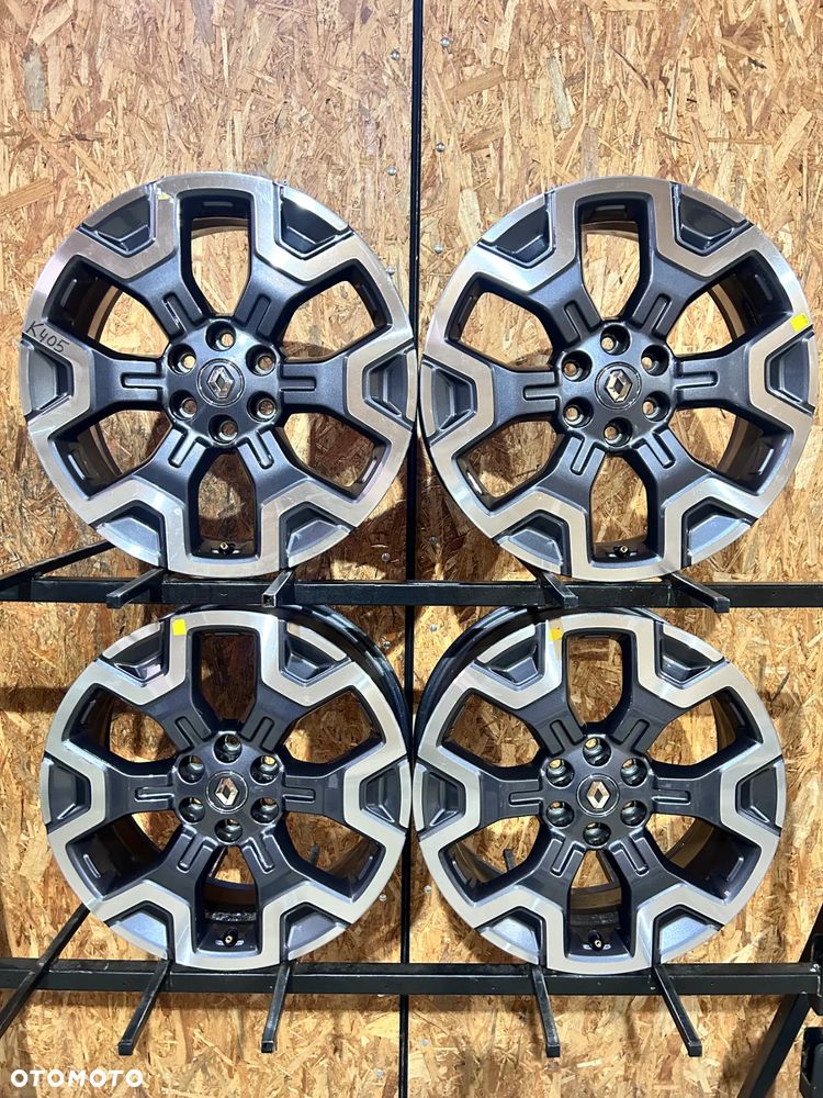 4 FELGI ALU. RENAULT ALASKAN , NAVARA , X-CLASS  18'' 7J  ET45 - 1