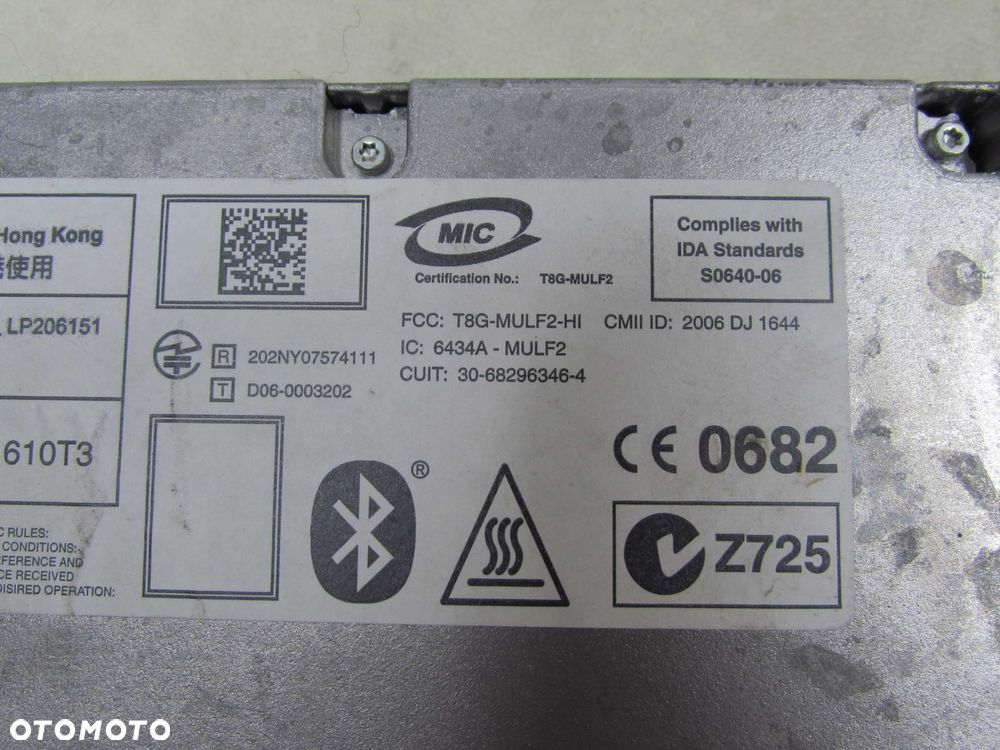 BMW 1 3 5 E82 E88 E90 E60 MODUL BLUETOOTH CCAD06LP1610T3 T8G-MULF2 - 7