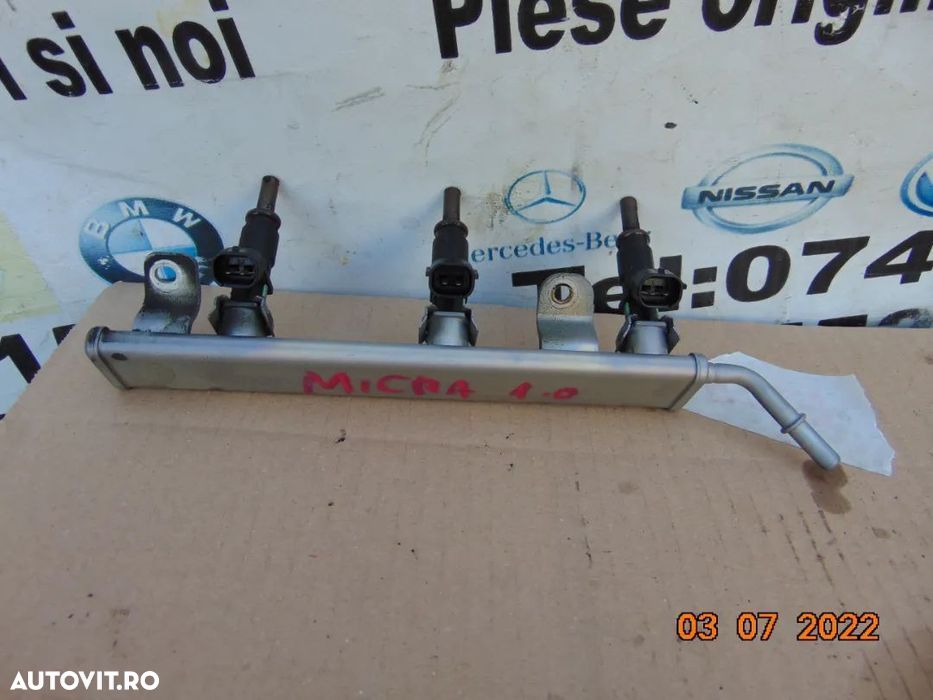 Rampa injectoare Dacia 1.0 sce logan mcv sandero dokker lodgy nissan m - 1