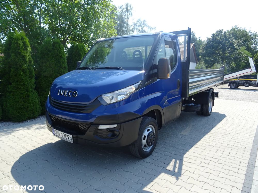 Iveco 35c15 Wywrotka 3-stronna 3,0 HPi Wzmocnione Resory Klima Hak Piękna 4,10m - 13