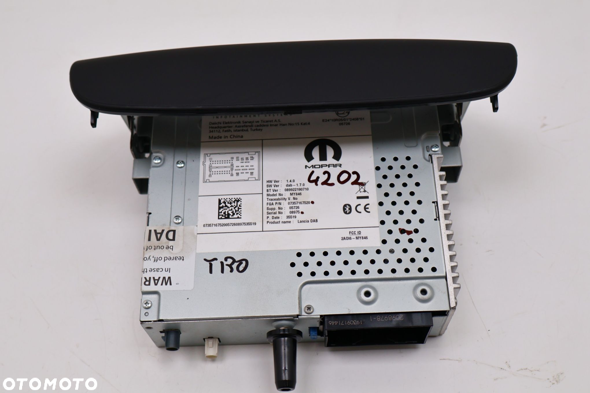 LANCIA YPSILON RADIO 07357167520 - 5