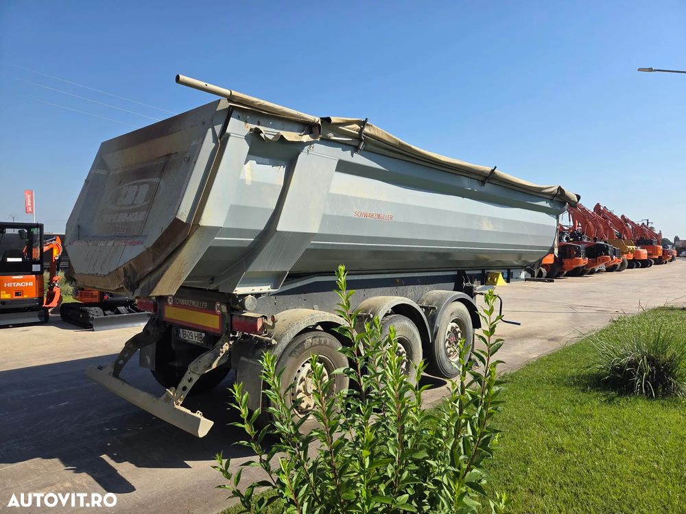 Schwarzmuller SK KAK10, 2022, 28mc, axe SAF, picioare sprijin, prelata, scena vizitare, axa LIFTABILA, anv 80% ok, HARDOX, STARE BUNA, posibilitate leasing-PROMOTIE 23.900 EUR+Tva - 15