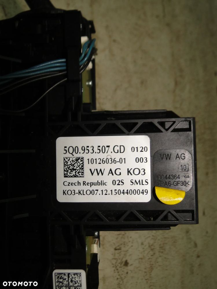 SEAT LEON III 3 5F PRZEŁĄCZNIK ZESPOLONY MANETKA TAŚMA EUROPA - 8