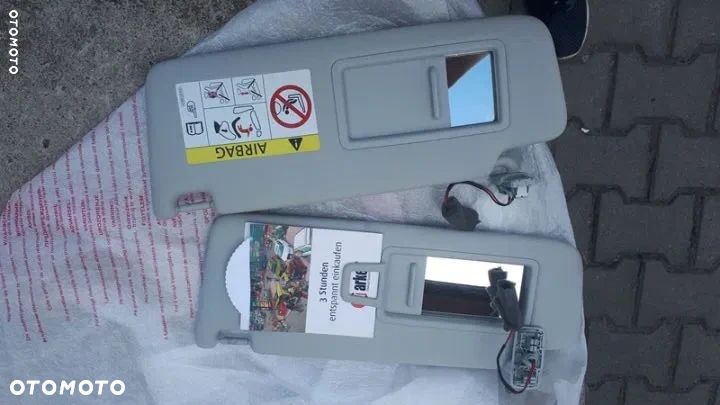 PRZECIWSŁONECZNA SŁONECZNIK DASZEK SEAT LEON III  5F0857551 / 5F0857552 - 1