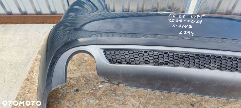 ZDERZAK TYŁ AUDI A6 C6 LIFT LZ9Y S LINE SEDAN 2008-2012 - 15