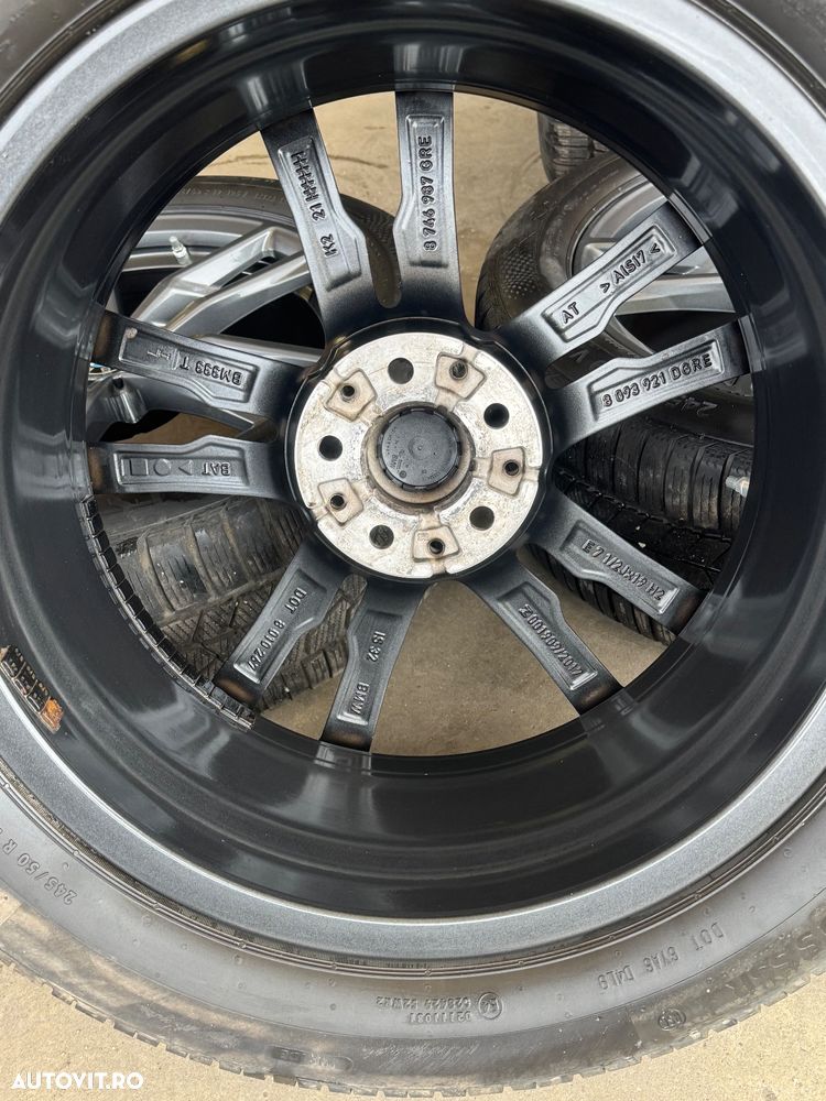 Vând jante originale BMW X3-X4 G01-G02 pe 19” cu anvelope de iarnă - 12