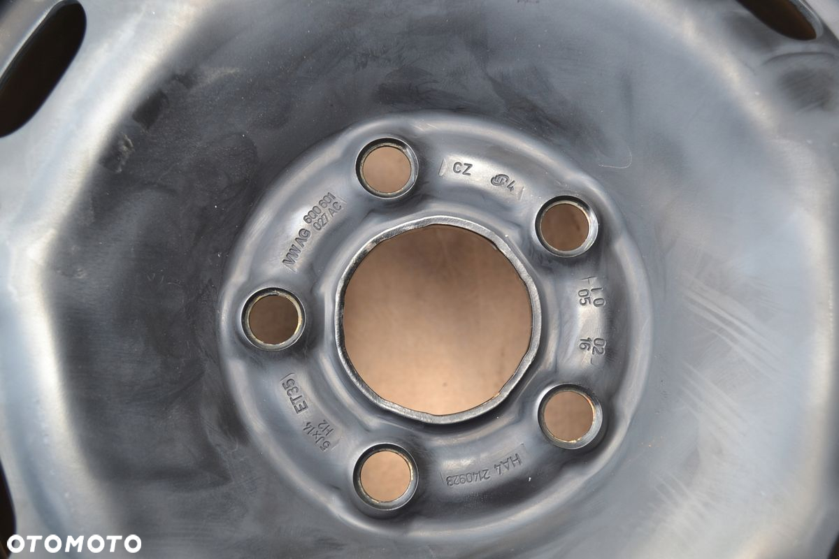 FELGI STALOWE OEM VW SKODA SEAT 5x100 5J14 ET 35 x4szt F-522 - 6