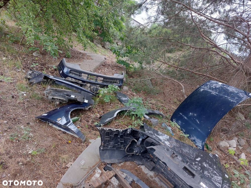 KOMPLETNY PRZÓD VW PASSAT B4 LN5Y MASKA ZDERZAK BŁOTNIKI LAMPY - 17