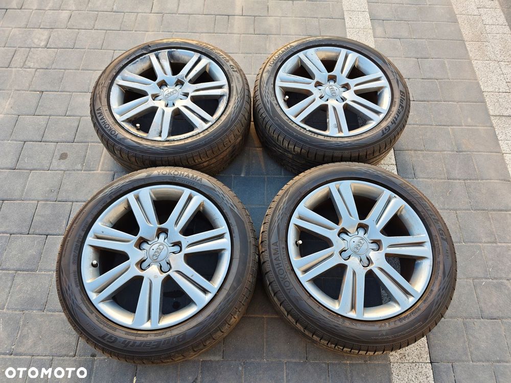 alufelgi +opony 2025 lato vw a4 b8 a5 8k0601025cr 7,5j 5x112 et45 17cali - 1