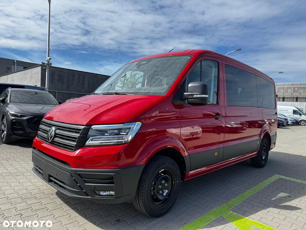Volkswagen Crafter 35 2.0TDi automat, zabudowa Carpol 9os, od ręki!