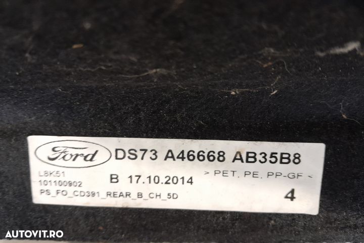 Polita portbagaj DS73-A46668-AB DS73-A46668-AB35B8 DS73-A46668-AB For - 2