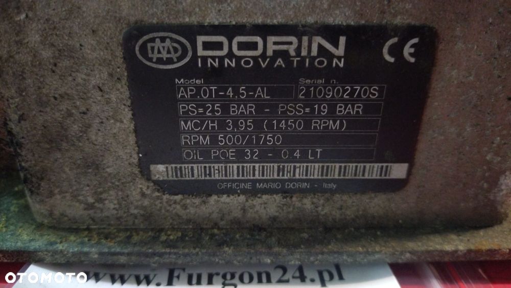 SPRĘŻARKA AGREGAT CHŁODNIA RELEC FROID TR10 DORIN 21090270S NO 326/114 - 3