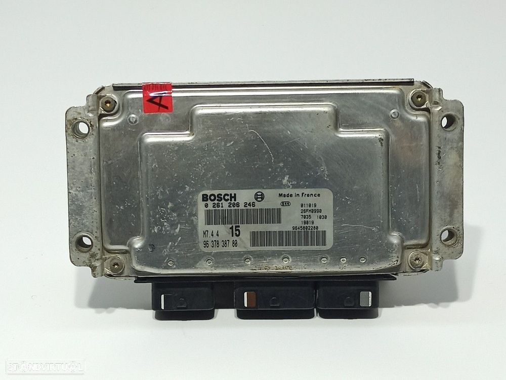 CENTRALINA DO MOTOR UCE CITROEN SAXO 1.1 FURIO - 1