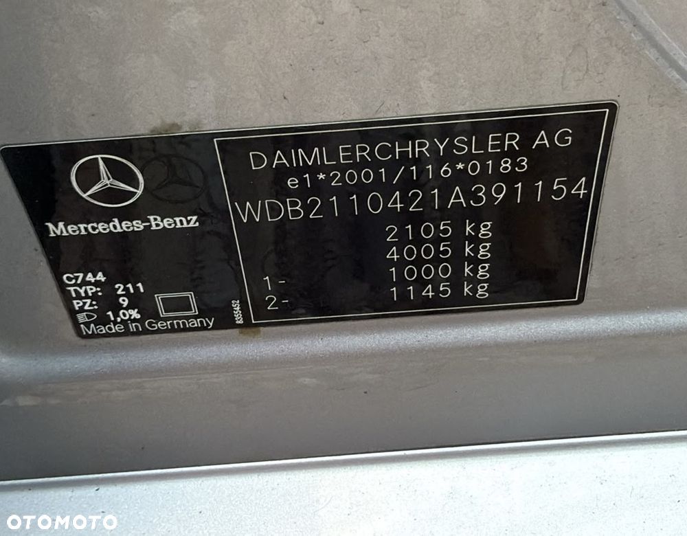 Mercedes-Benz Klasa E 200 Kompressor Elegance - 34