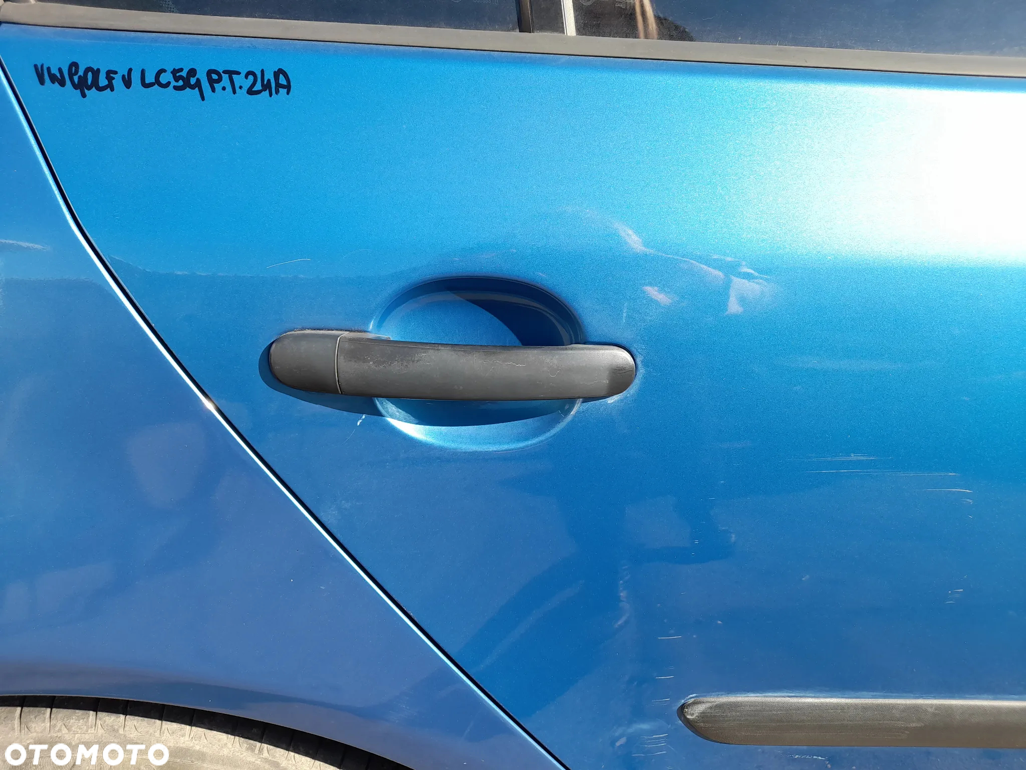 DRZWI PRAWY TYŁ PRAWE TYLNIE VW GOLF V - 4
