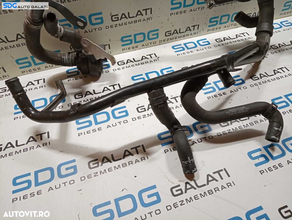 Furtun Furtunuri Conducta Conducte Apa Seat Leon 5F 1.6 TDI CRL 2015 - 2020 Cod 5Q0121070AG [M6648] - 5