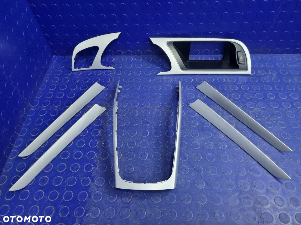 DEKORY listwy ozdobne AUDI A5 8T Sportback deski rozdzielczej komplet - 1