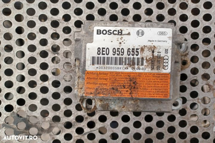 Calculator airbag 8E0959655 Audi A4 B6 [2000 - 2005] Sedan 1.9 TDI MT - 3
