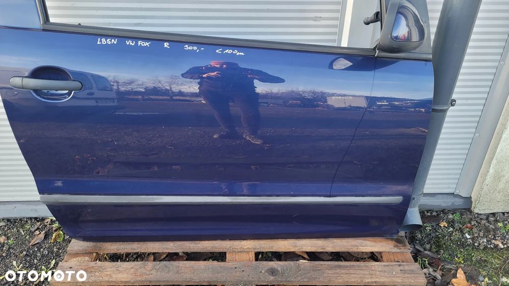 Volkswagen Fox 2005 3d Drzwi prawy przod LB5N - 7