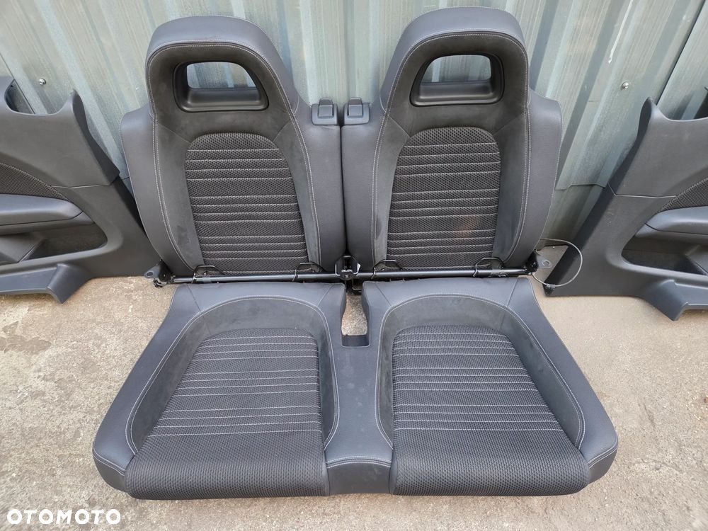 VW SCIROCCO FOTEL FOTELE PRZÓD PRZEDNIE KANAPA TAPICERKA BOCZKI KPL POMORSKIE - 11