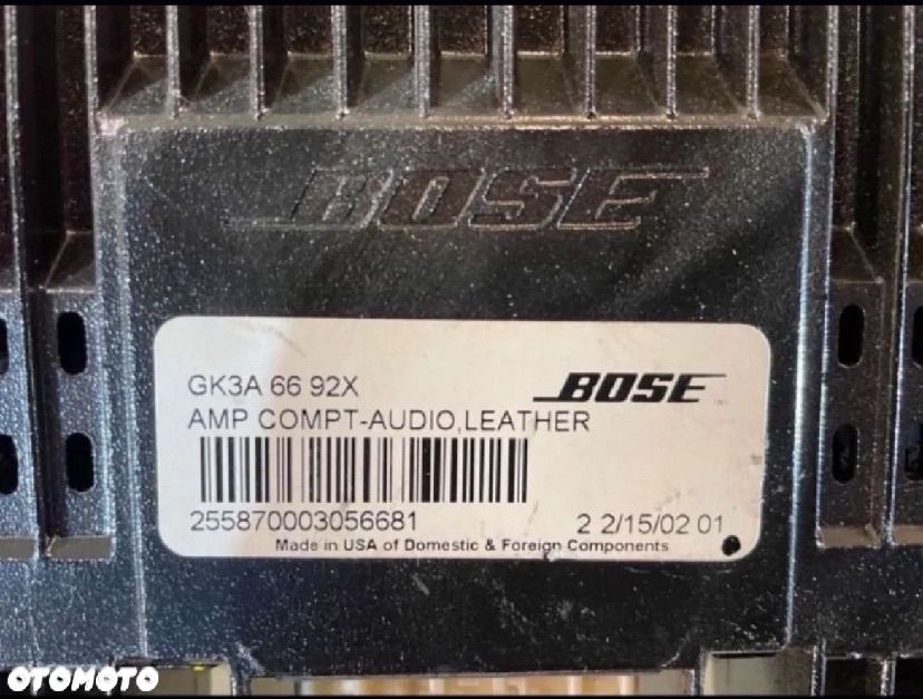 GK3A6692X wzmacniacz bose mazda 6 gg gy - 2