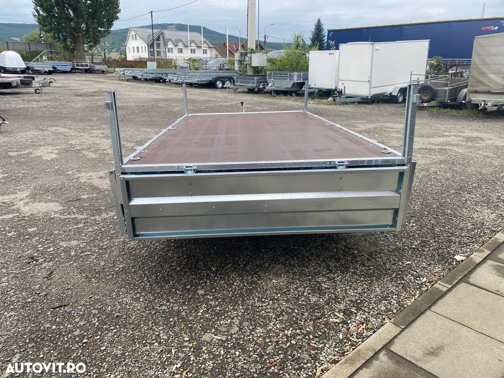 Vesta Remorca auto cu doua axe , 750 kg ,300/150/37cm - 10