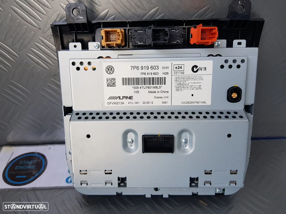 Radio MMI 3G Vw Touareg 2011-2018 - 8